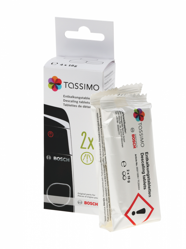 Limescale Remover for Tassimo Coffee Makers - 00311530 Bosch / Siemens