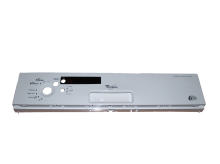 White Control Panel for Whirlpool Indesit Dishwashers - 481245371538 Whirlpool / Indesit