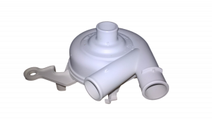 Pump Flange, Pump Head, Pump Turbine for Whirlpool Indesit Dishwashers - C00055005