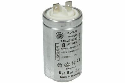 Interference Capacitor 8µF for Electrolux AEG Zanussi Tumble Dryers - 1250020334 AEG / Electrolux / Zanussi