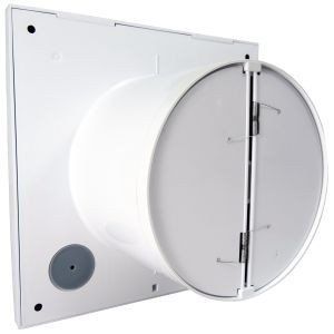 Ventilator Vent uni VU-125-SF-C - Silent with Non-return Flap, Basic without Functions