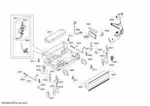 Programmed Module for Bosch Siemens Dishwashers - 12015444