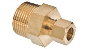 Copper Pipes Adapter, 3/4" on 1/4" for Bosch Siemens Dishwashers - Part nr. BSH 00614299 BSH - Bosch / Siemens