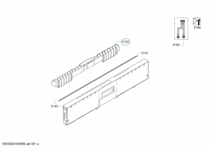 Electronic Module for Bosch Siemens Dishwashers - Part nr. BSH 11021257