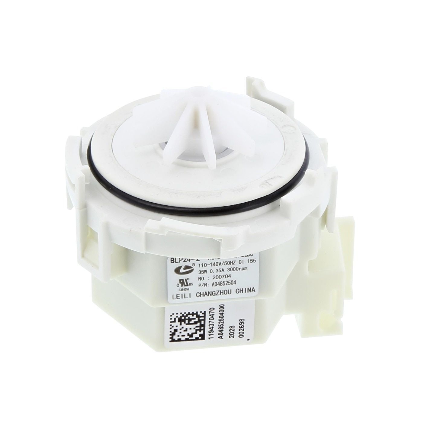 Drain Pump for Electrolux AEG Zanussi Dishwashers - 140048525046 AEG / Electrolux / Zanussi