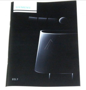 Instructions for Use and Preparation of Beverages for Bosch Siemens Coffee Makers - 00561924