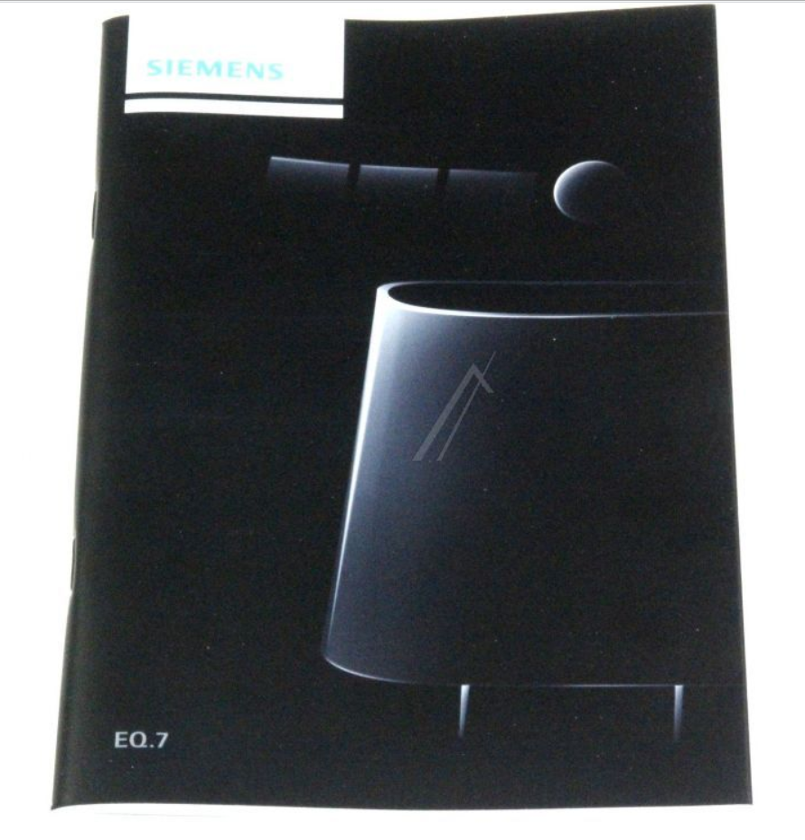 Instructions for Use and Preparation of Beverages for Bosch Siemens Coffee Makers - 00561924 BSH
