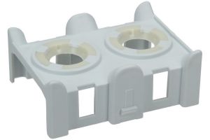 Sealing Block, Upper Arm Supply Seal for Whirlpool Indesit Dishwashers - 481253029431