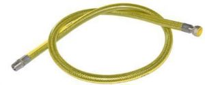 Gas Connection Hose, 100CM for Ovens & Gas Hobs, DN12, Gasflex SM1/2X1/2