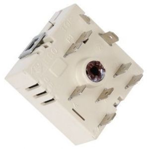 Hot Plate Energy Regulator, Hot Plate Switch (for 1 Circuit) for Electrolux AEG Zanussi Whirlpool Indesit Ariston Ceramic Hobs - 3150788242 AEG / Electrolux / Zanussi