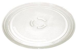 Glass Plate, Diameter: 250mm for Whirlpool Indesit Microwaves - 481246678412 Universal