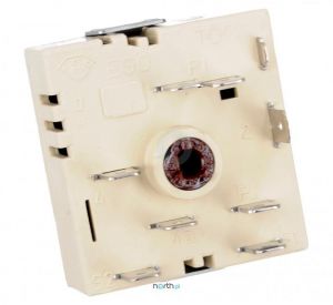Hot Plate Energy Regulator, Hot Plate Switch (for 1 Circuit) for Universal Ceramic Hobs - 50.57021.010