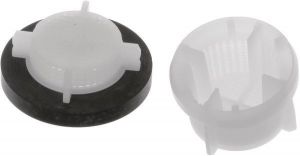 Gasket, Filter Valve, Set of 2 Pieces, for Bosch Siemens Washing Machines - 00166671 Bosch / Siemens