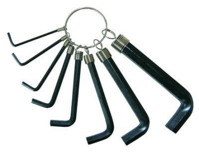 Allen Key - 2,0-10MM, Set of 8 Pieces Univerzální