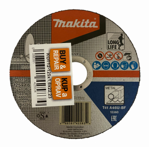 Cutting Disc, 125X1,6X22,23MM, for Steel Makita