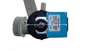 Drain and Circulation Pump for Electrolux AEG Zanussi Washing Machines - Part. nr. Electrolux 1105374027 AEG / Electrolux / Zanussi