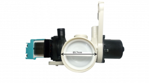 Drain and Circulation Pump for Electrolux AEG Zanussi Washing Machines - Part. nr. Electrolux 1105374027 AEG / Electrolux / Zanussi