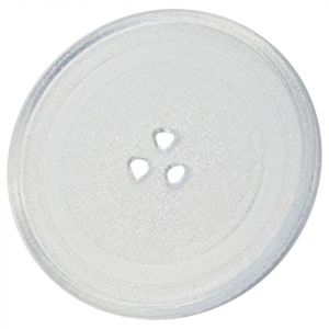 Glass Plate, Diameter: 245mm for Whirlpool Indesit Microwaves - 482000009428