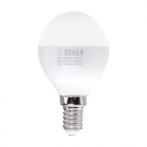 Tesla - LED miniglobe, E14, 8W, 230V, 900lm, 3000K, 220°