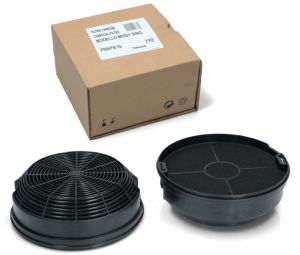 Carbon Filters, 2 pcs, diameter 150MM, h 50MM, for Elica Cooker Hoods - CFC0141497